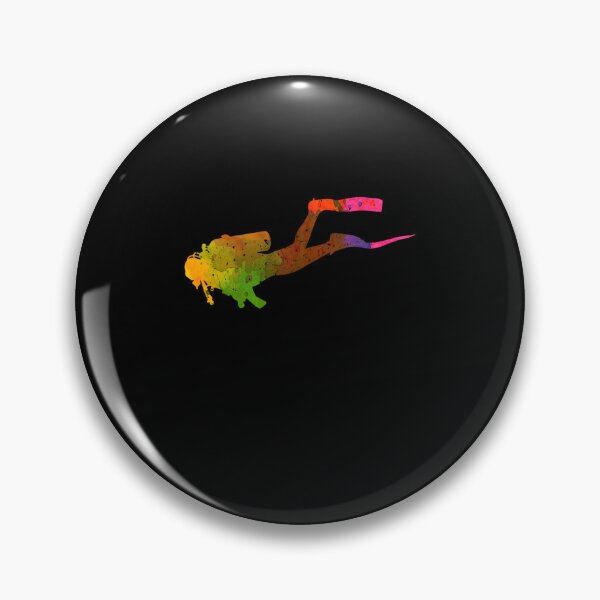 Item preview, Scuba Diver Colorful Scuba Diving designed and sold by Zaidan16.