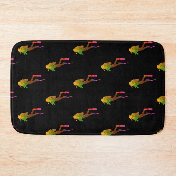 Item preview, Scuba Diver Colorful Scuba Diving designed and sold by Zaidan16.
