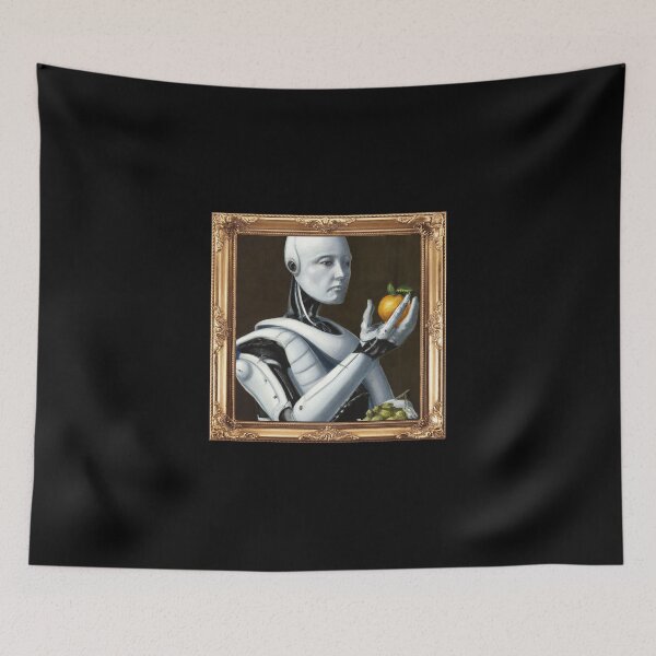 Item preview, Cyborg painting designed and sold by Lemaja.