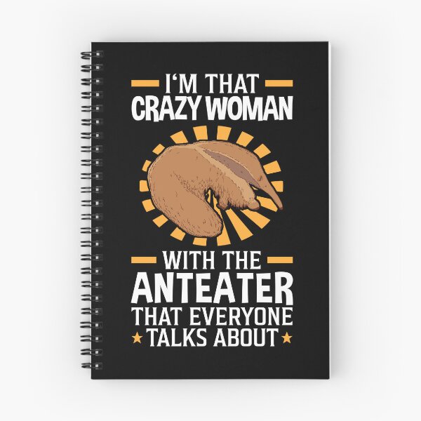 Item preview, Crazy woman with anteater South America designed and sold by madgrfx.