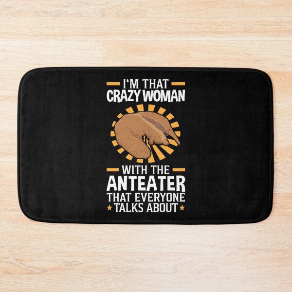 Item preview, Crazy woman with anteater South America designed and sold by madgrfx.