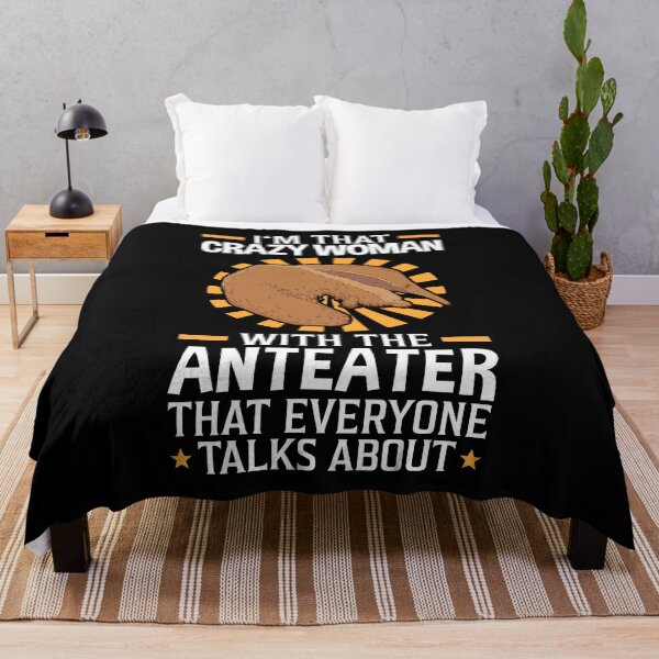 Item preview, Crazy woman with anteater South America designed and sold by madgrfx.