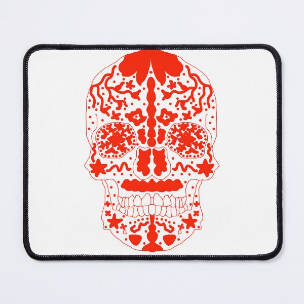 Item preview, red skull designed and sold by time-to-relax.