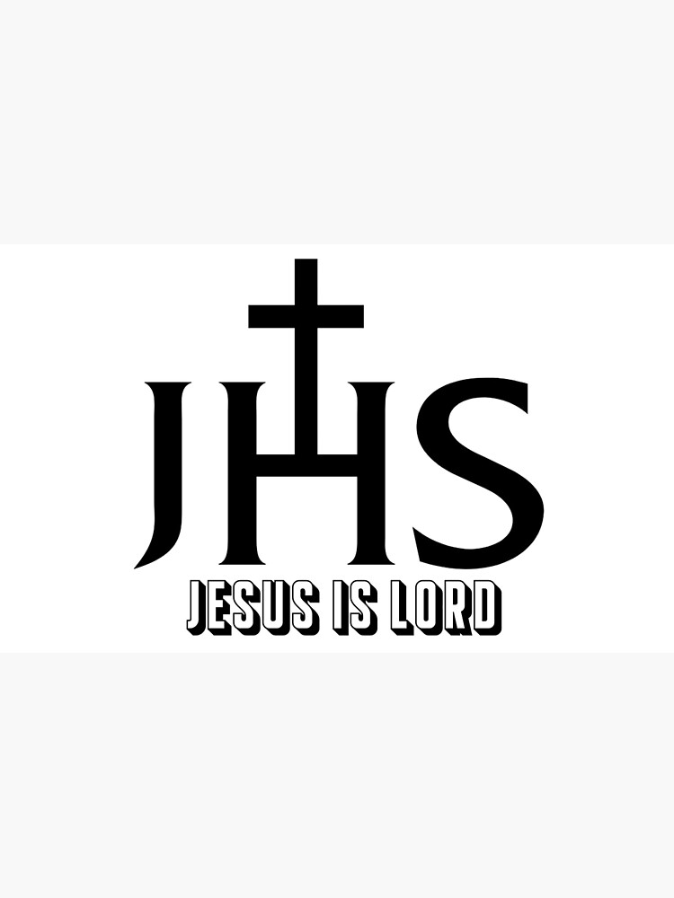 "Jesus is Lord IHS" Poster for Sale by engelbertd Redbubble