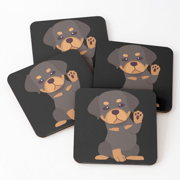 Item preview, Rottweiler puppies designed and sold by The Love Quill.