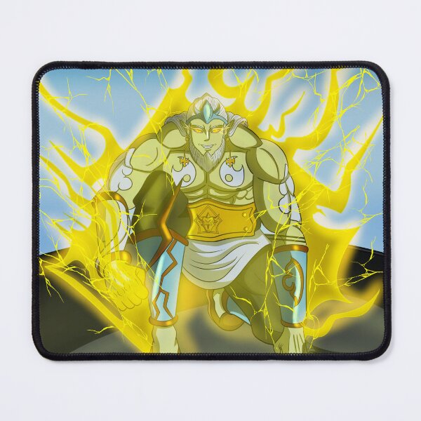 Item preview, Zeus with background designed and sold by legend-of-storm.