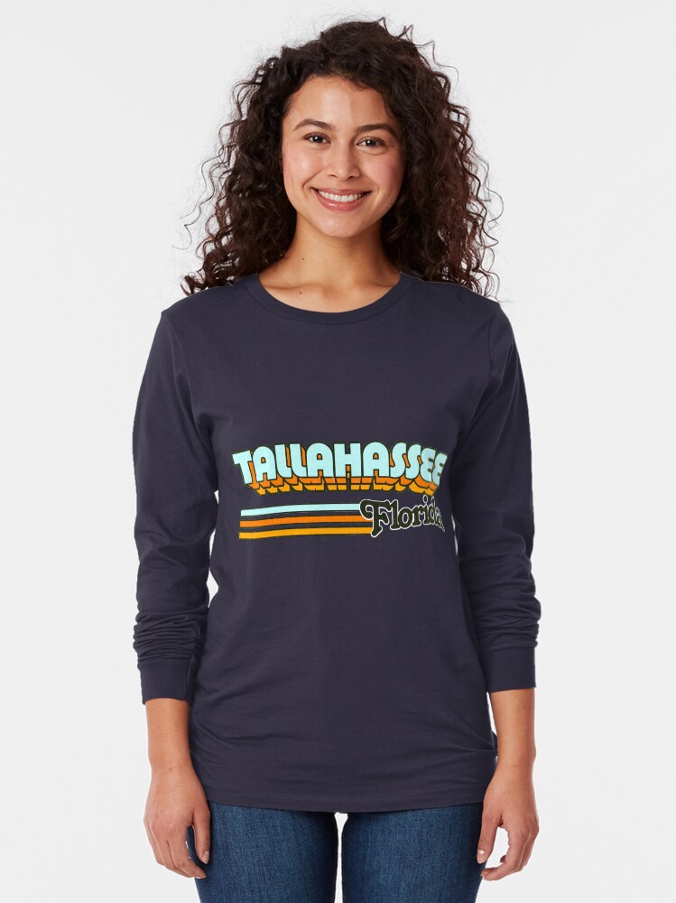 "Tallahassee, FL City Stripes" Tshirt by retroready Redbubble