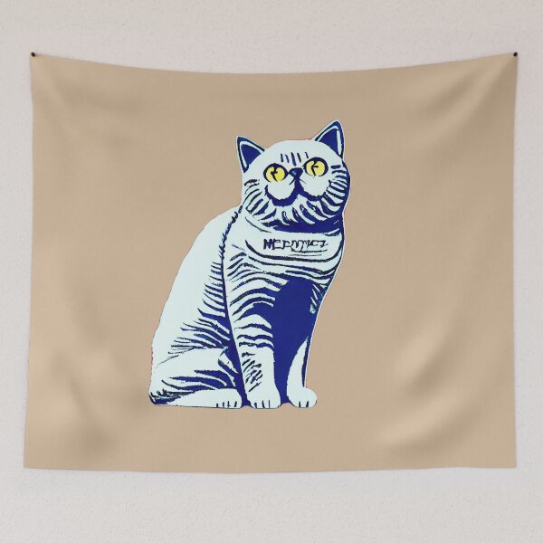 Item preview, British shorthair cat art 3 designed and sold by Catator.