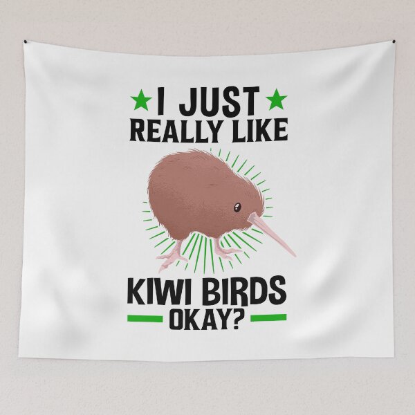Item preview, I just like kiwi bird snipe bouquet designed and sold by madgrfx.