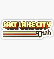 Salt Lake City, UT | City Stripes Sticker