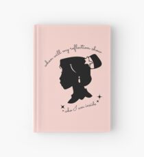 Cuaderno de tapa dura Cuándo se mostrará mi reflejo