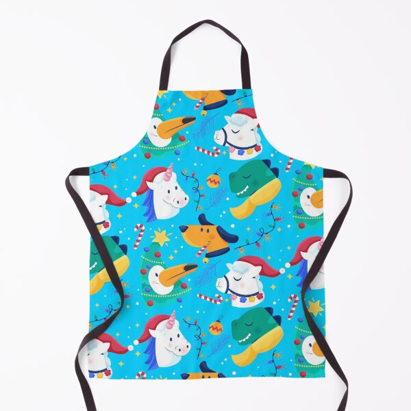 Item preview, Fun Pattern - Cute Animals Unicorns Merry Christmas designed and sold by iamwowie.