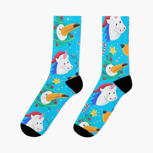 Item preview, Fun Pattern - Cute Animals Unicorns Merry Christmas designed and sold by iamwowie.