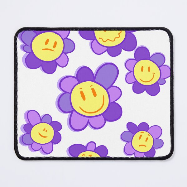 Item preview, Purple Sunflower Emoji - Cute pattern designed and sold by Mirsh-design.