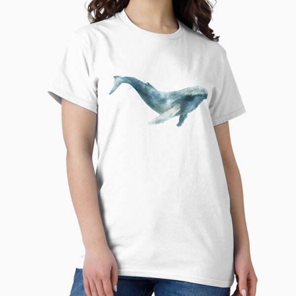 Vista previa del artículo con la obra «Ballena jorobada», diseñado y vendido por Amy Hamilton.