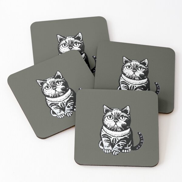 Item preview, British shorthair cat art 6 designed and sold by Catator.