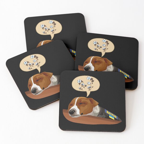 Item preview, Ukrainian Ukraine Dog Patron Sleep - Dream Bavovna  designed and sold by Aide.