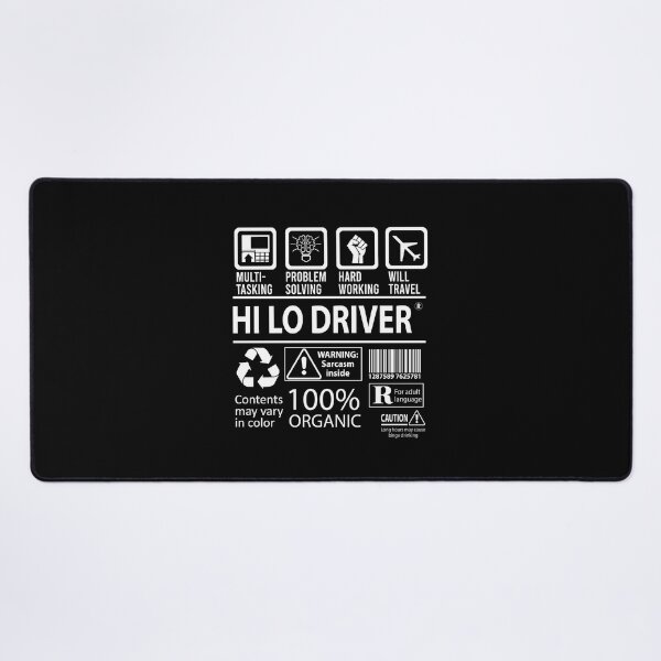 Item preview, Hi Lo Driver T Shirt - Multitasking Job Gift Item Tee designed and sold by alishabvrstella.