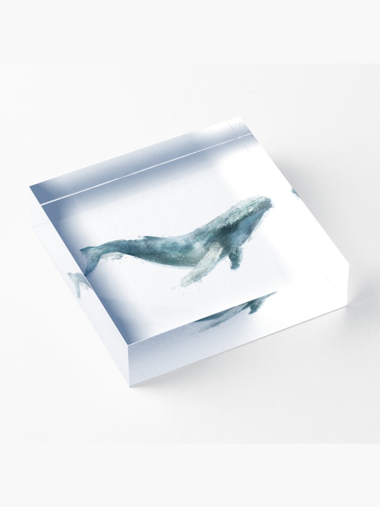 Alternate view of Humpback Whale Acrylic Block