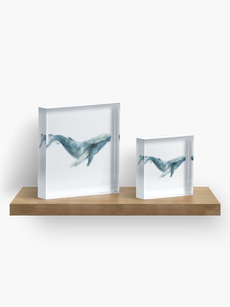 Alternate view of Humpback Whale Acrylic Block