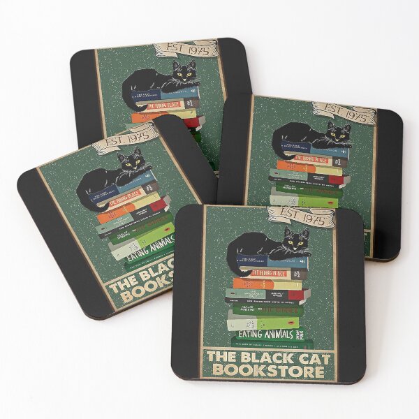 Item preview, The Black Cat Book Store designed and sold by Rita Hamdan.