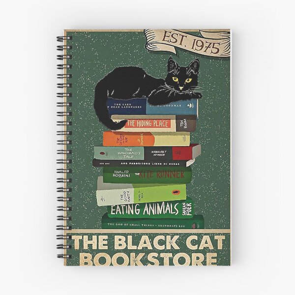 Item preview, The Black Cat Book Store designed and sold by Rita Hamdan.