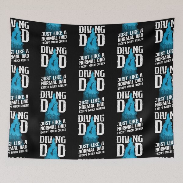 Item preview, Scuba Diver Diving Dad Just Like A Normal Dad designed and sold by Zaidan16.
