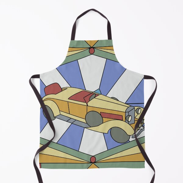 Item preview, Vintage Car Stained Glass designed and sold by Artsyanne.