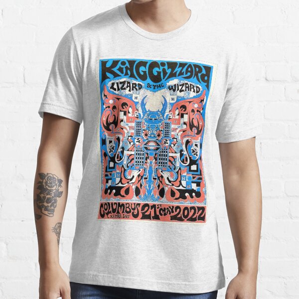 "King Gizzard and the Lizard Wizard Columbus 2022" Tshirt for Sale by pix33 Redbubble