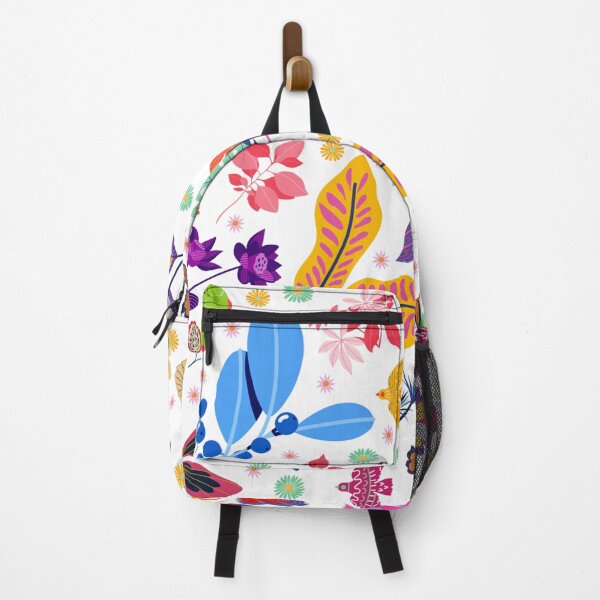 Item preview, Vivid Flowers Birds and Leaves Pattern designed and sold by Beneficial Art.