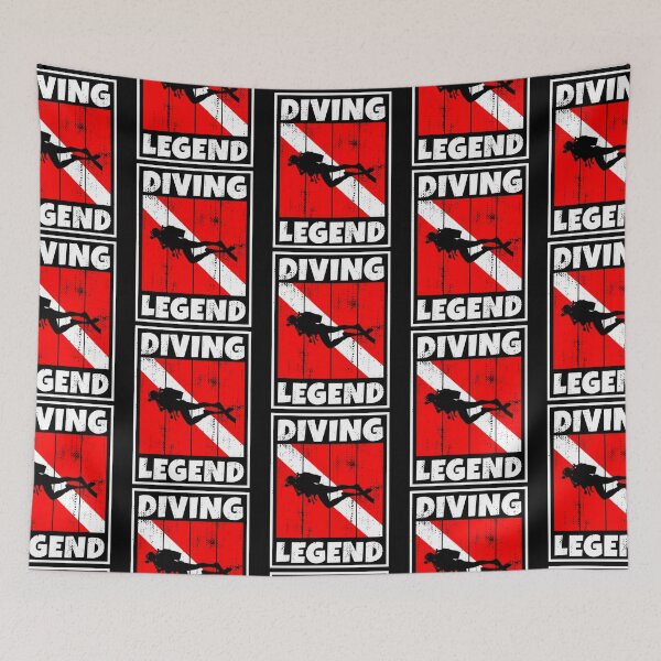 Item preview, Scuba Diver Diving Legend Scuba Diving designed and sold by Zaidan16.