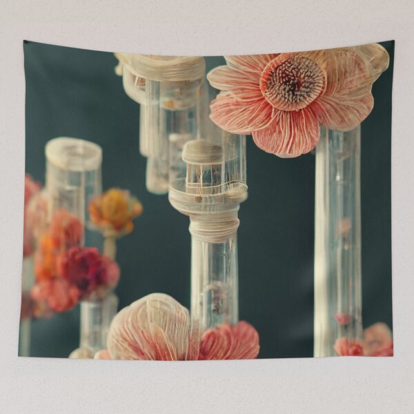 Item preview, Alien botanical plants - vial flowers designed and sold by ontano.