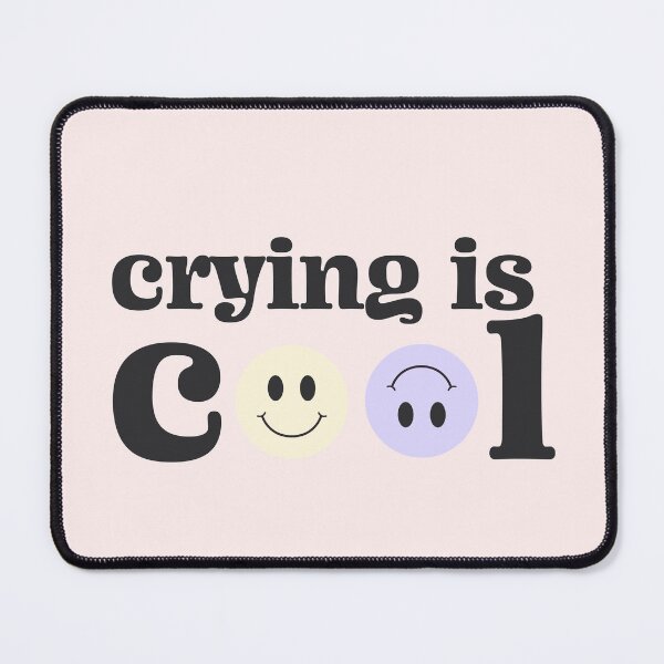 Item preview, Crying is cool designed and sold by Loverly123.