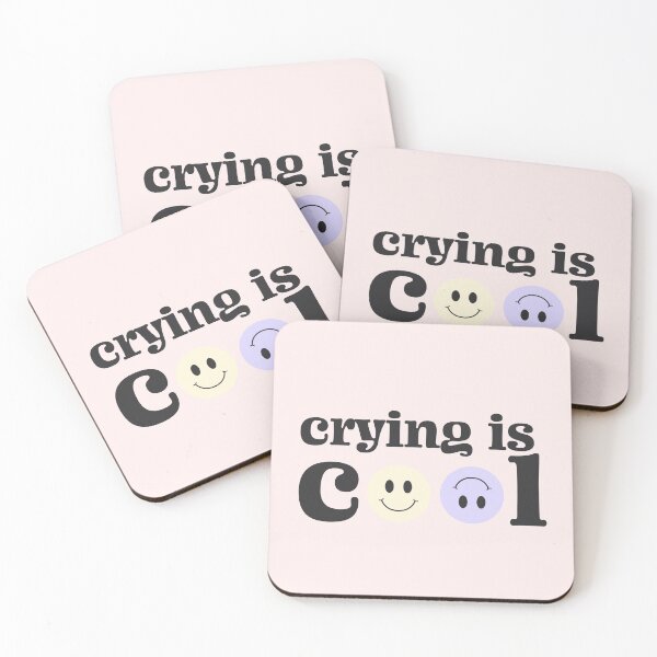 Item preview, Crying is cool designed and sold by Loverly123.