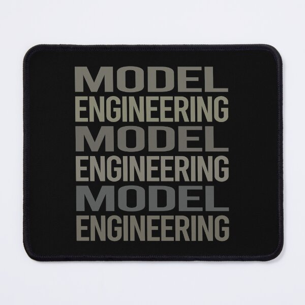 Artikelvorschau, Grauer Text Art Model Engineering Engineer entworfen und verkauft von TarynBrown3126.