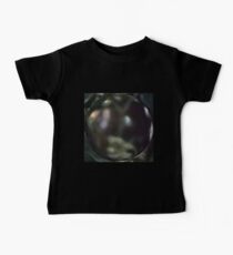 BLACK ORB- Abstract Reflection Baby Tee