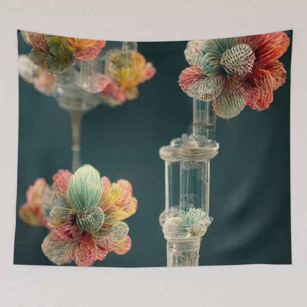 Item preview, Alien botanical plants - vial flowers designed and sold by ontano.