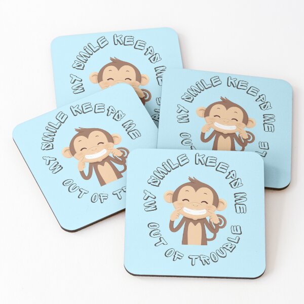 Item preview, My smile keeps me out of trouble designed and sold by DigitalArt BoutiqueRS.