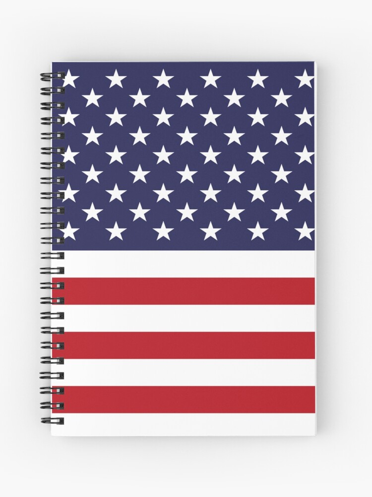 Spiral Image American Flag