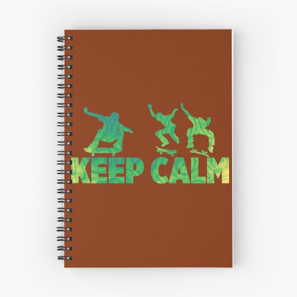Item preview, Keep Calm Shirt - Keep Calm On Skateboard Shirt - Cool Skateboard Shirt - Skate Sport Shirt designed and sold by Melcu.