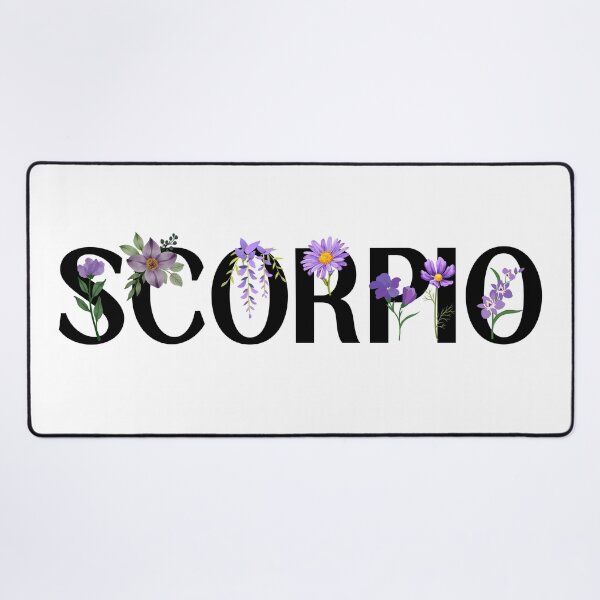 Item preview, Scorpio Zodiac Sign Flowers designed and sold by Hellofriendco.