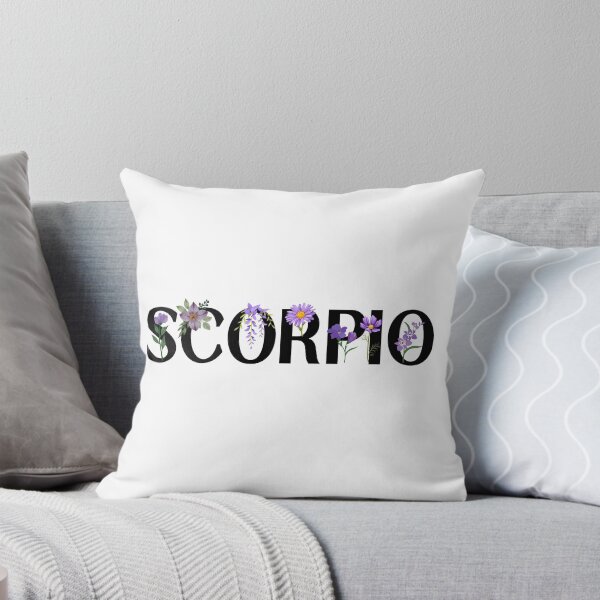 Item preview, Scorpio Zodiac Sign Flowers designed and sold by Hellofriendco.