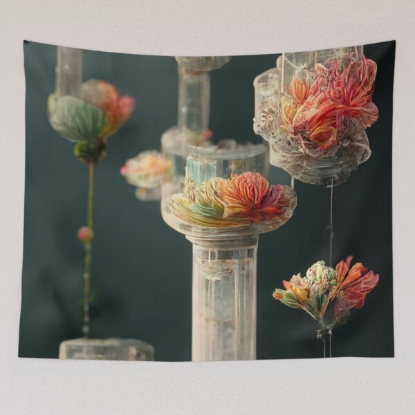 Item preview, Alien botanical plants - vial flowers designed and sold by ontano.