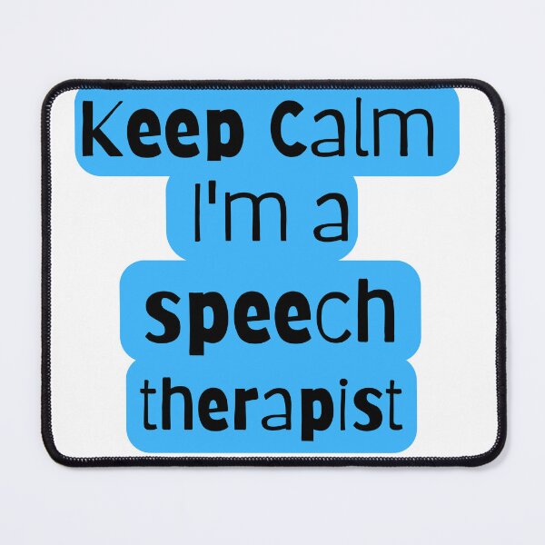 Item preview, Keep Calm Im A Speech Therapist designed and sold by HeavenDesign99.