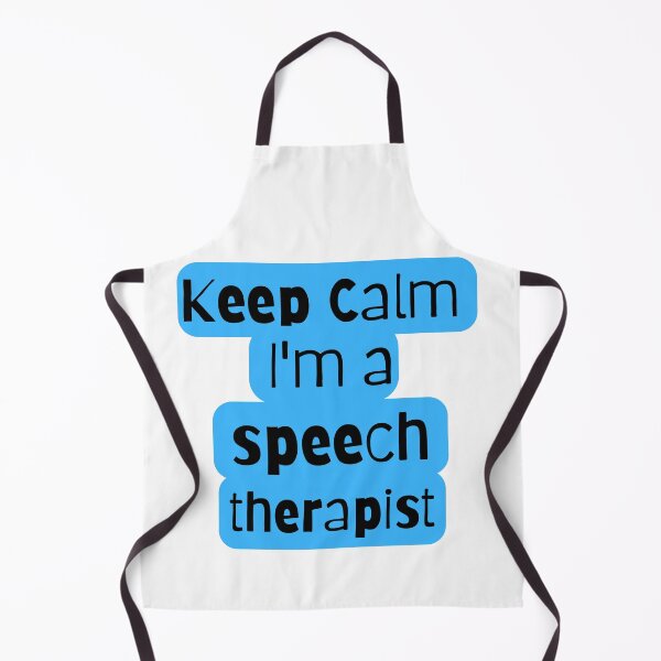 Item preview, Mantenga la calma, soy un terapeuta del habla designed and sold by HeavenDesign99.