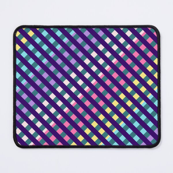 Item preview, Colorful Line Grid Pattern designed and sold by Beneficial Art.