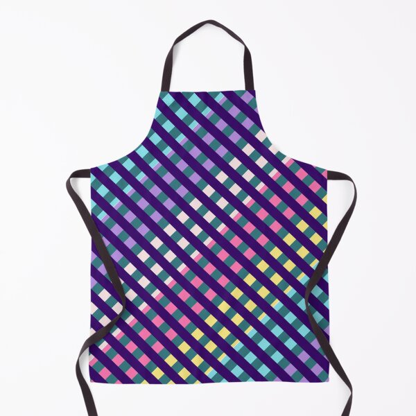 Item preview, Colorful Line Grid Pattern designed and sold by Beneficial Art.