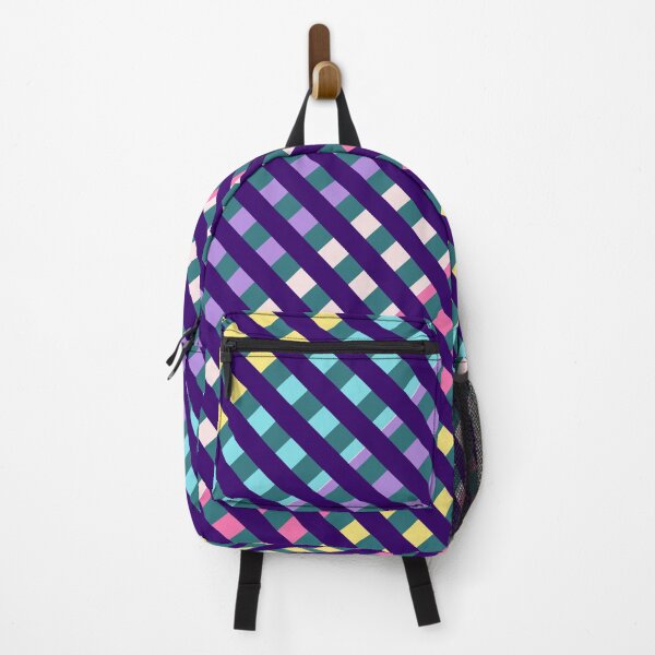 Item preview, Colorful Line Grid Pattern designed and sold by Beneficial Art.