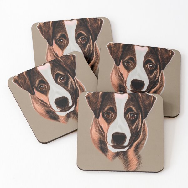 Item preview, Brown dog looking at you designed and sold by ODINDISA.