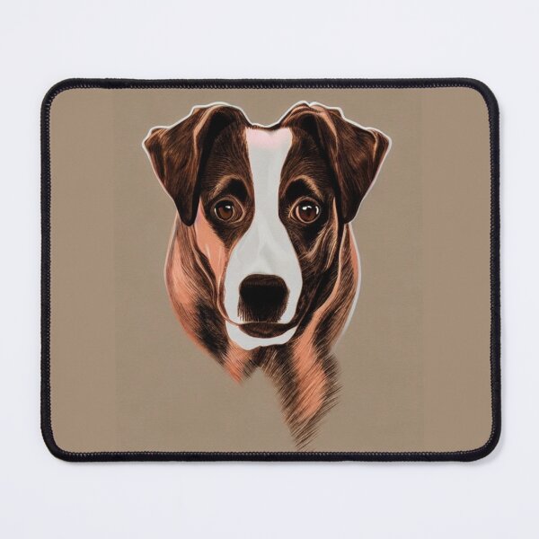 Item preview, Brown dog looking at you designed and sold by ODINDISA.